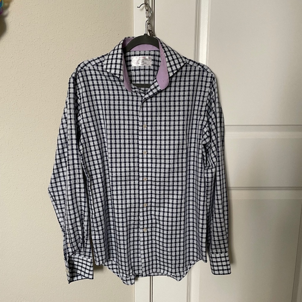 Lorenzo Uomo Long Sleeve Trim Fit Shirt